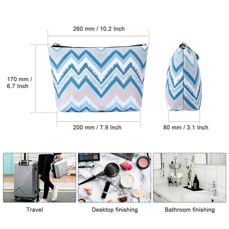 Kamo Makeup Bags - Cosmetic Bag for Women Zipper Pouch Travel Cosmetic Organizer Travel bags for toiletries Pencil case - Image 5